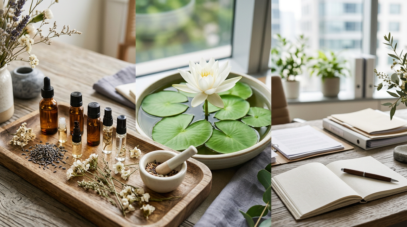 The Nile Dawn Blend: Our Signature White Lotus, Sandalwood, and Bergamot Mix